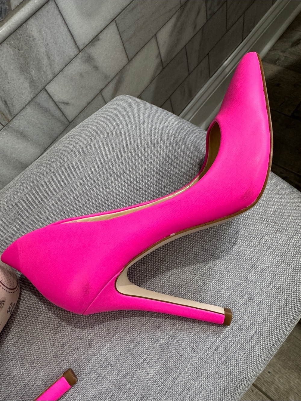 Jessica Simpson HOT Pink High Heels 🩷 - Picture 5 of 8